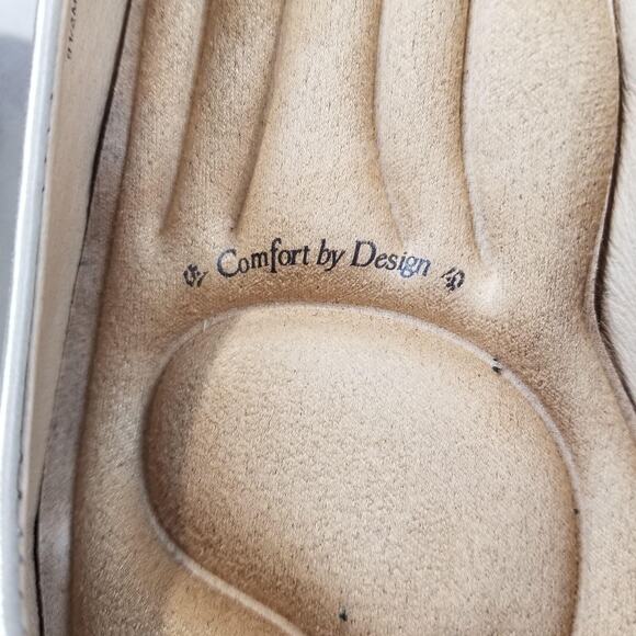 Sofft Comfort by Design Women’s 9.5M Gold Leather Block Heel Comfort Pumps NWOT - Picture 7 of 11